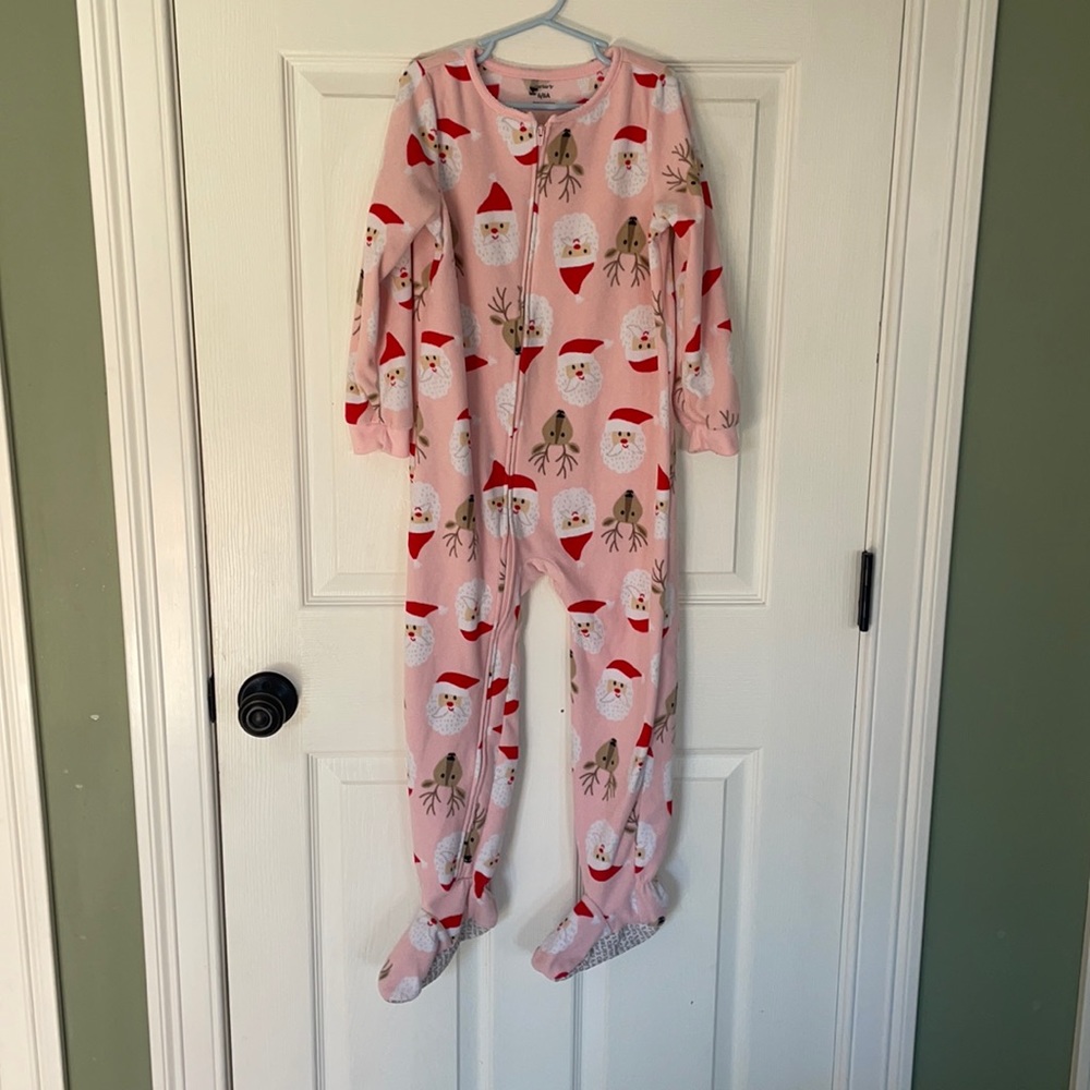 3 Pairs SZ 6/6A Carter’s Blanket Sleeper Pajamas